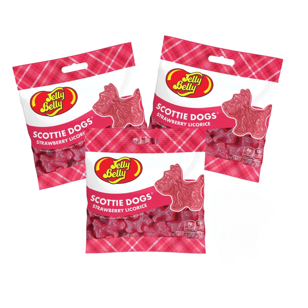 Jelly Belly Scottie Dogs Strawberry